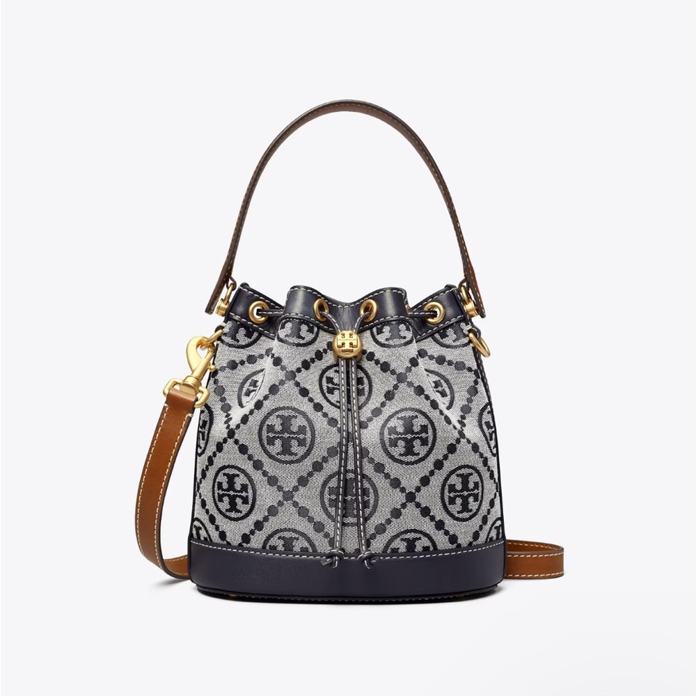 Tory Burch monogram bucket bag